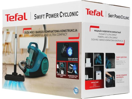 Пылесос TEFAL SWIFT POWER CYCLONIC (TW2922EA)
